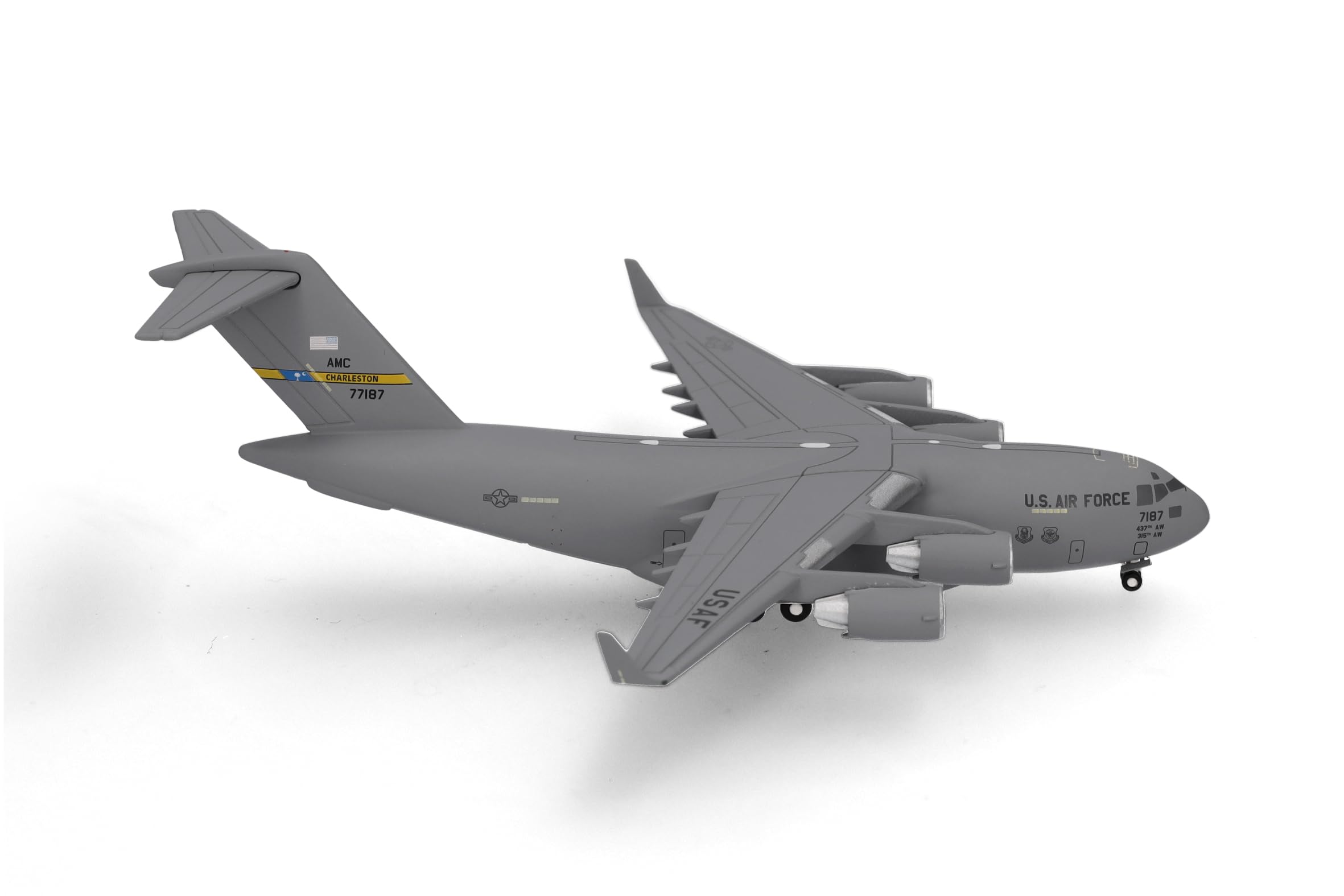 Herpa U.S. Air Force Boeing C-17A Globemaster III - 437th Airlift